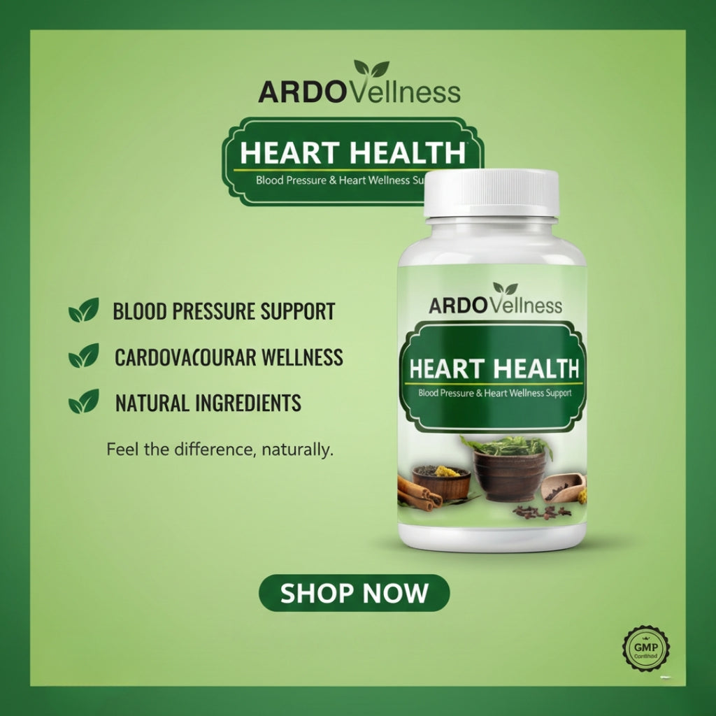 Ardovellness Heart Health 750mg 60 capsules