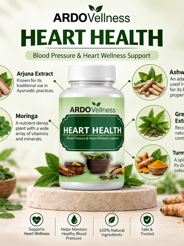 Ardovellness Heart Health 750mg 60 capsules