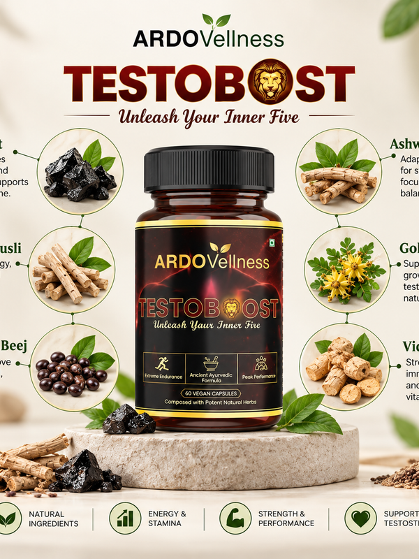 Ardovellness Testoboost 750mg 60 Capsules