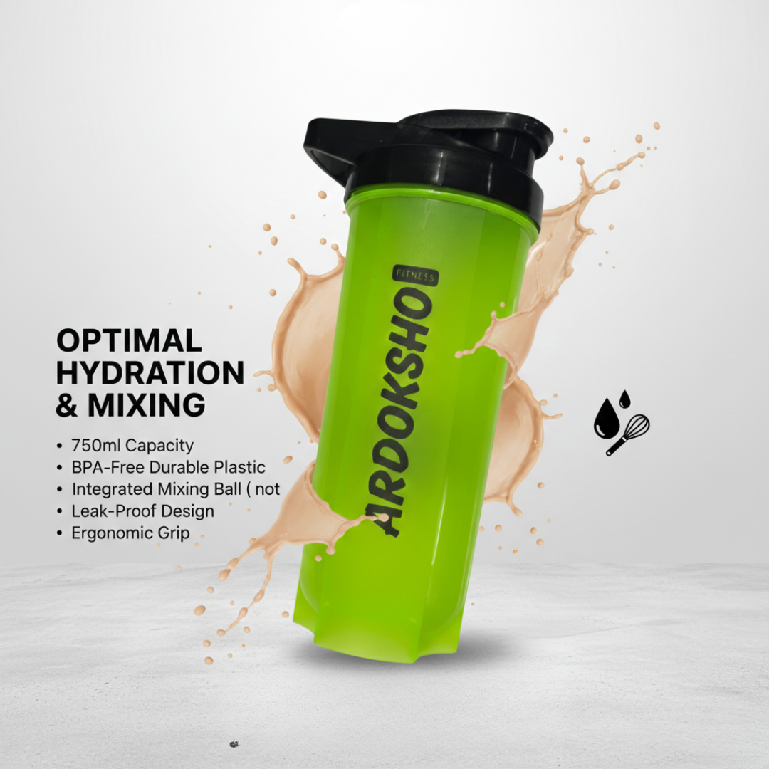 Gym shaker bottle 750ml