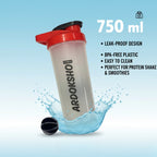 Gym shaker bottle 750ml