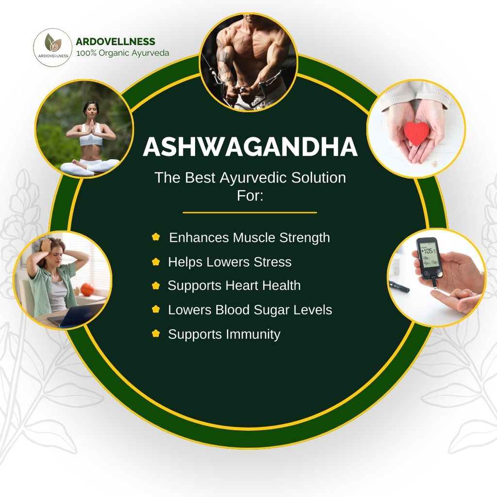 Ardovellness Ashwagandha 750mg 60 capsules
