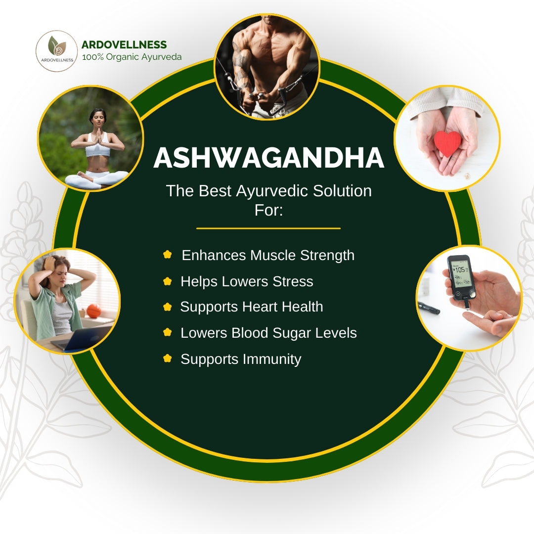Ardovellness Ashwagandha 750mg 60 capsules