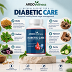 Ardovellness Diabetic Care 750mg 60 Capsules