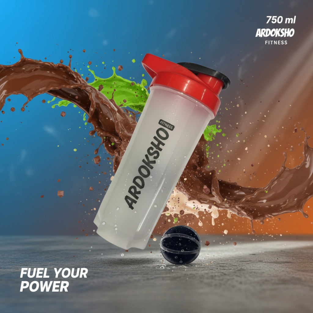 Gym shaker bottle 750ml