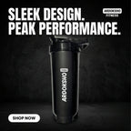 Gym shaker bottle 750ml