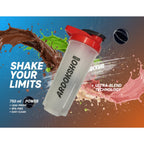 Gym shaker bottle 750ml