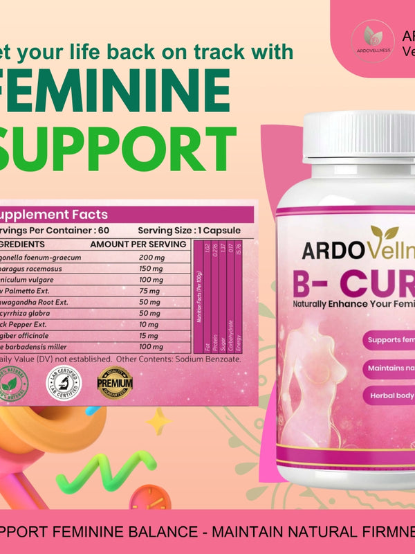 Ardovellness B- Curve 750mg 60 Capsules