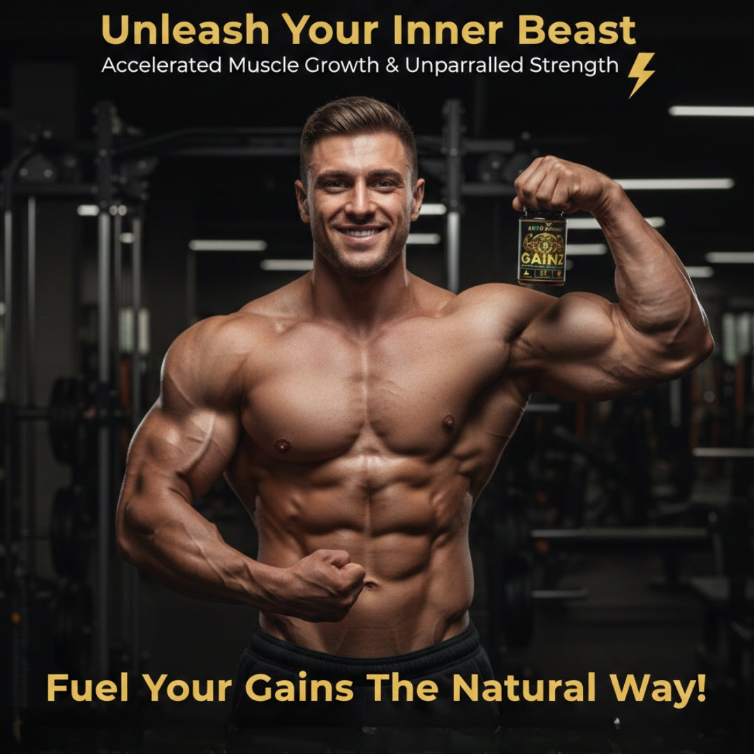 Ardovellness Gainz 750mg 60 Capsules