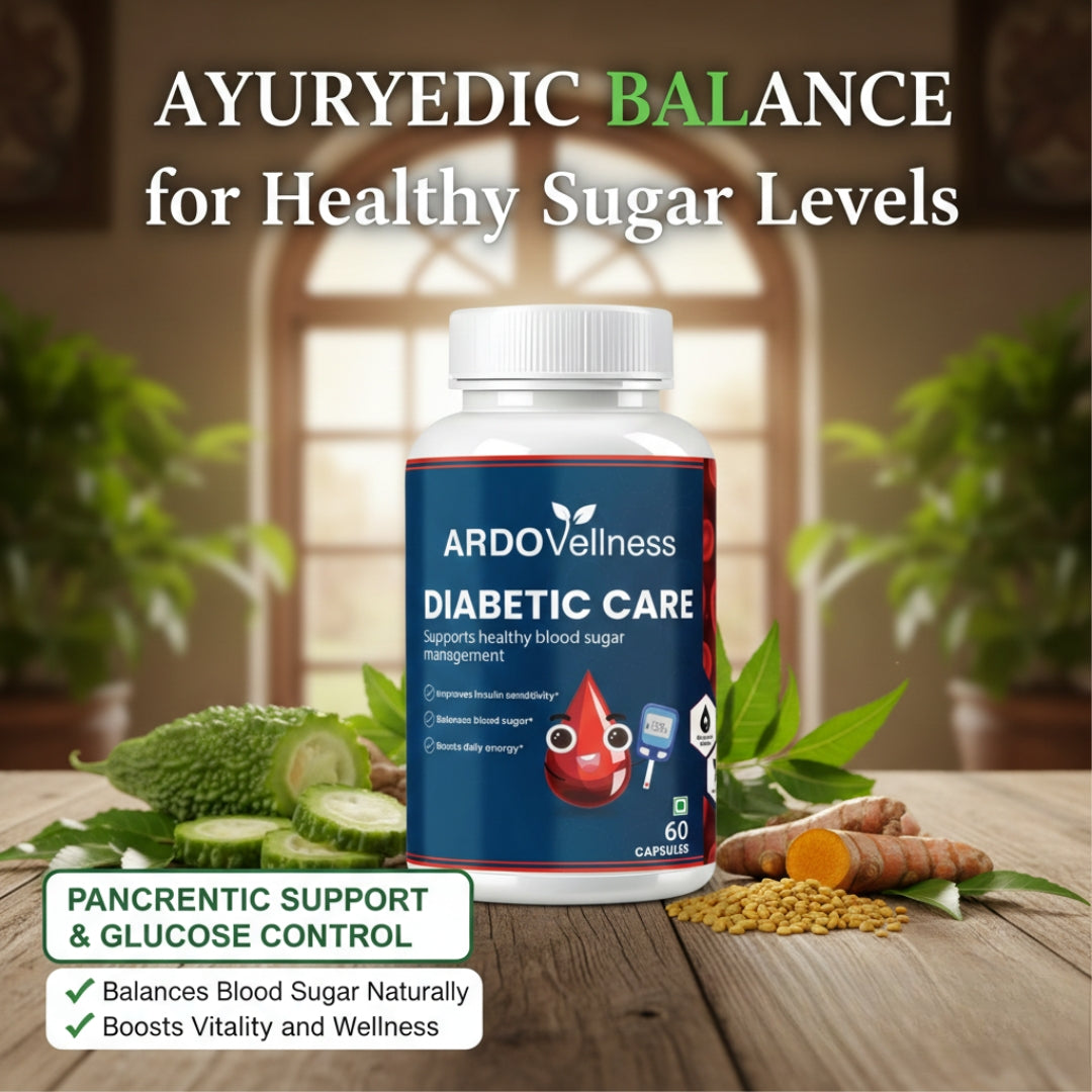 Ardovellness Diabetic Care 750mg 60 Capsules