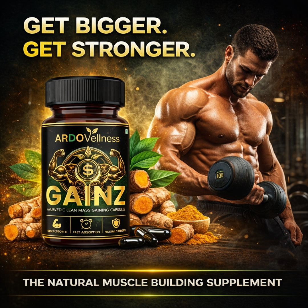 Ardovellness Gainz 750mg 60 Capsules