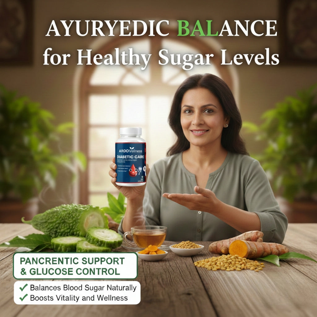 Ardovellness Diabetic Care 750mg 60 Capsules