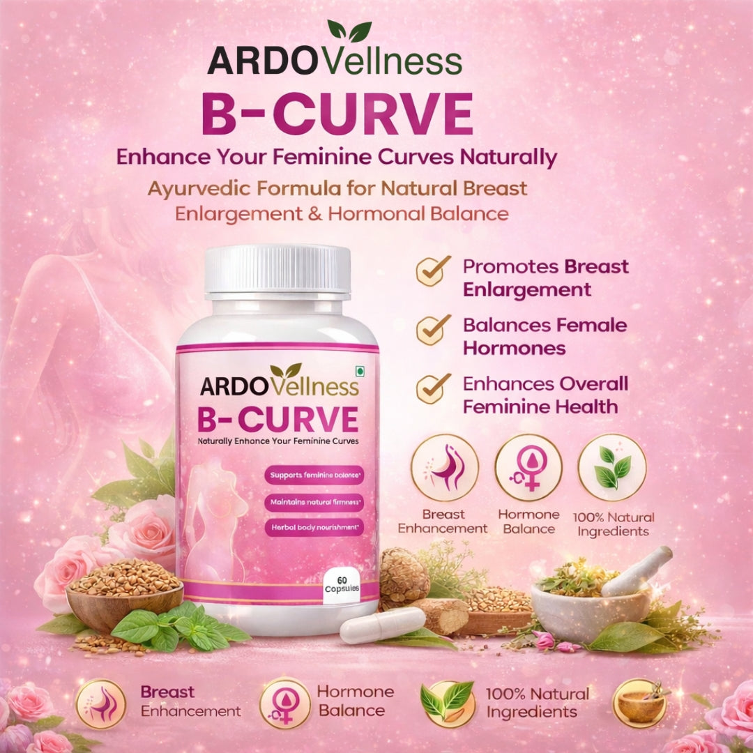 Ardovellness B- Curve 750mg 60 Capsules