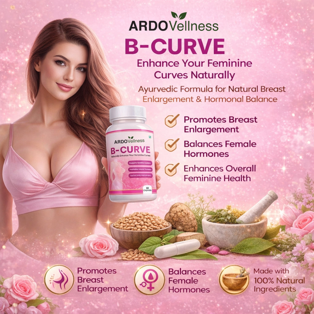 Ardovellness B- Curve 750mg 60 Capsules