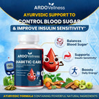 Ardovellness Diabetic Care 750mg 60 Capsules