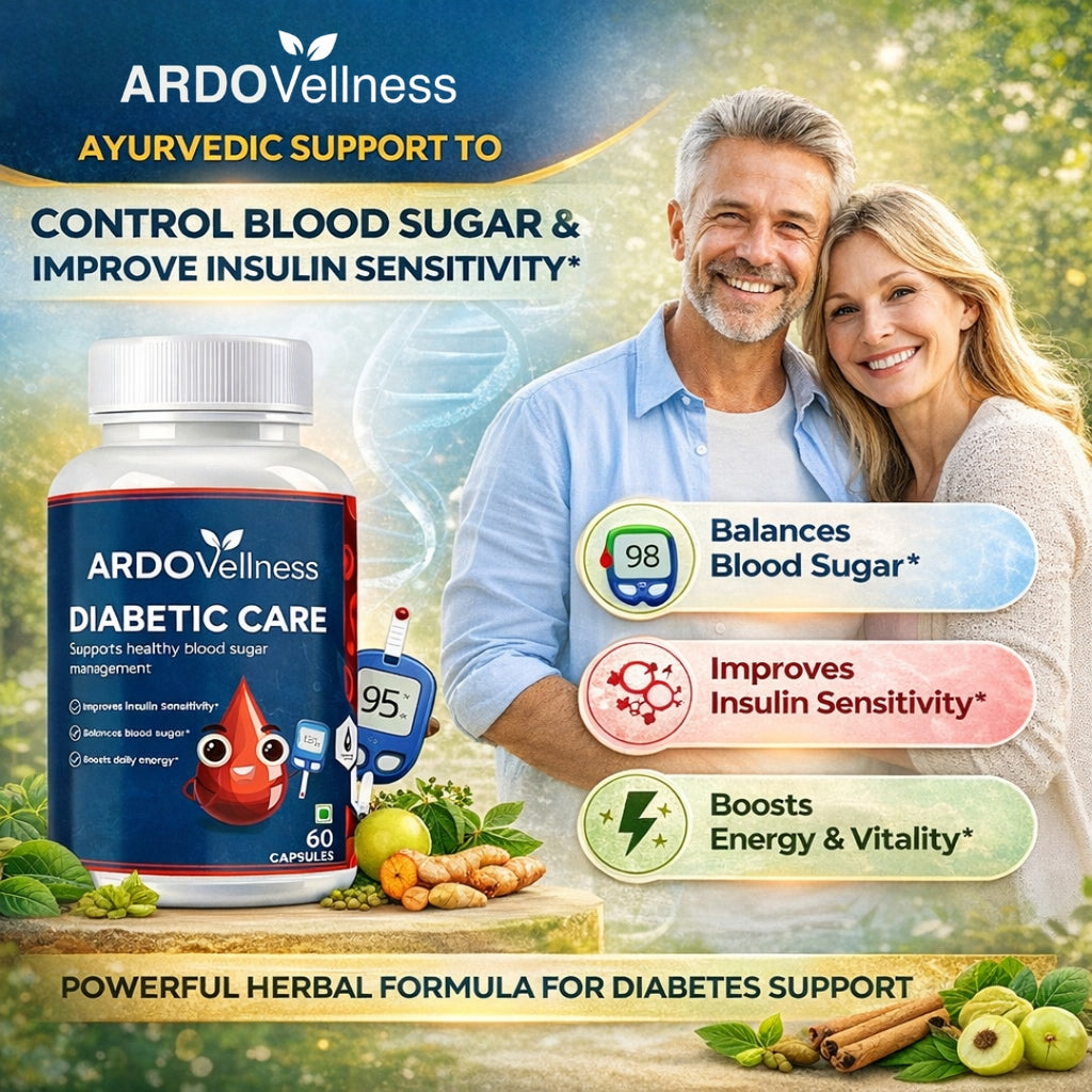 Ardovellness Diabetic Care 750mg 60 Capsules