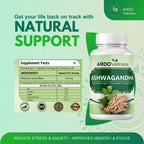 Ardovellness Ashwagandha 750mg 60 capsules